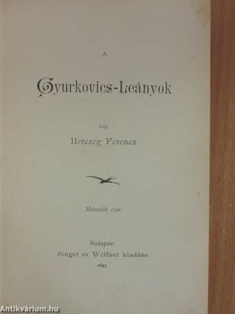 A Gyurkovics-Leányok