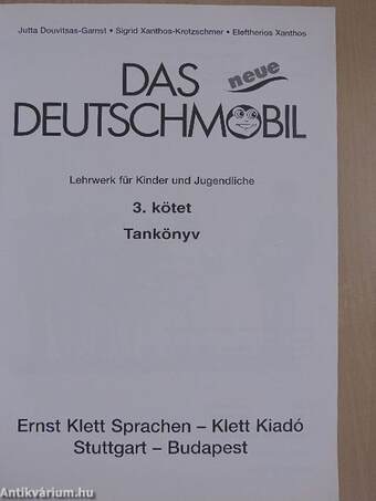 Das neue Deutschmobil 3. - Tankönyv