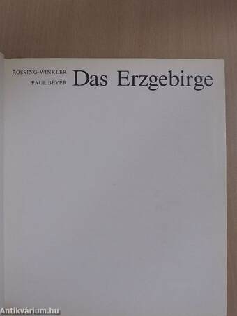 Das Erzgebirge