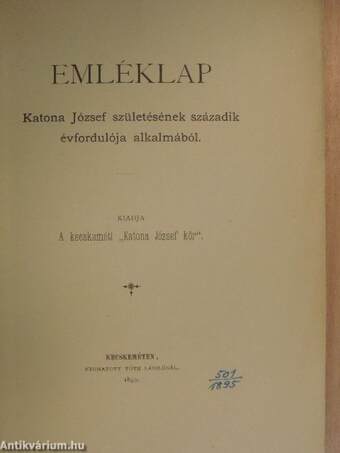 Emléklap