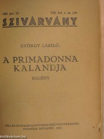 A primadonna kalandja