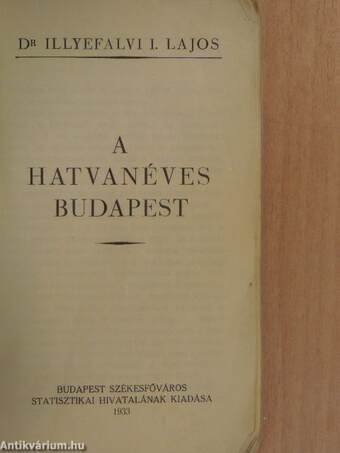 A hatvanéves Budapest