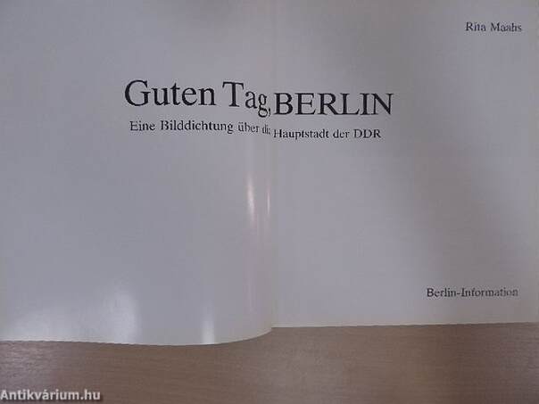 Guten Tag, Berlin