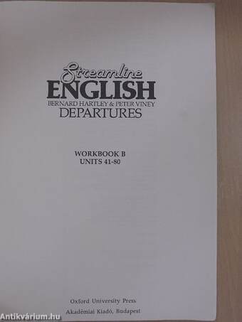 Streamline English Departures - Workbook B