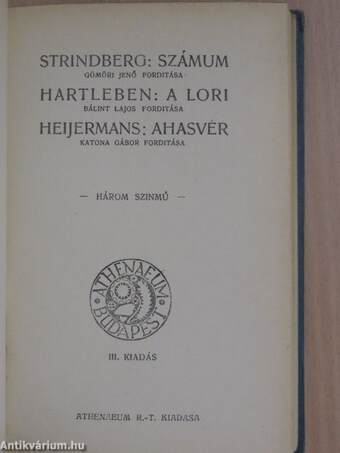 A költő és a ma/Levél/Számum/A Lori/Ahasvér/Dingley, a hires-neves iró/Mesék