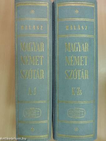 Magyar-német szótár I-II.