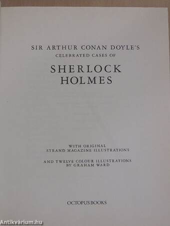 Celebrated cases of Sherlock Holmes