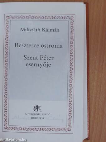 Beszterce ostroma/Szent Péter esernyője