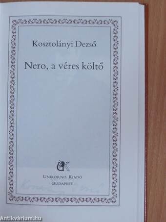 Nero, a véres költő