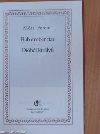 Rab ember fiai/Dióbél királyfi