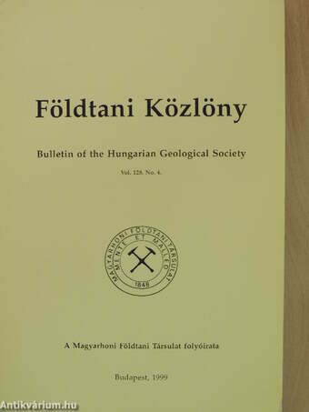 Földtani Közlöny 1998/4.