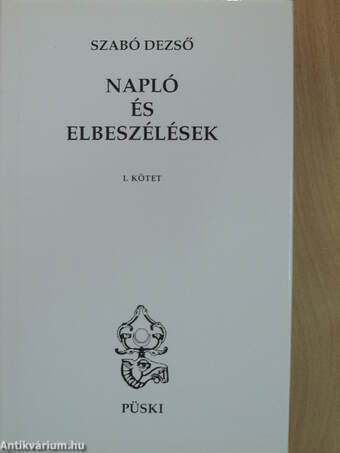 Napló és elbeszélések I-II.