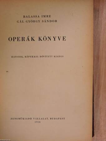 Operák könyve