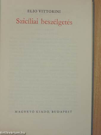 Szicíliai beszélgetés