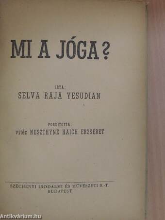 Mi a jóga?