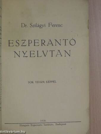 Eszperantó nyelvtan