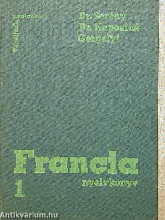 Francia nyelvkönyv 1.