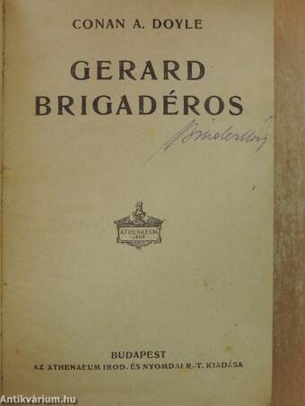 Gerard brigadéros/A brigadéros kalandjai/Kisértet Lublón