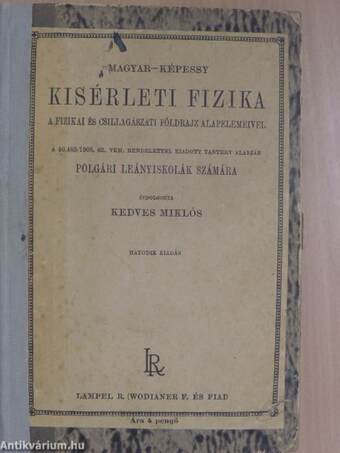 Kisérleti fizika