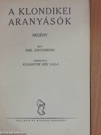 A klondikei aranyásók