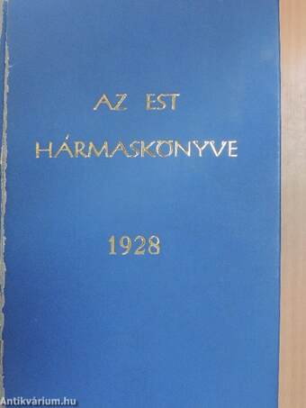 Az Est hármaskönyve 1928.