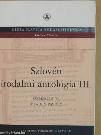 Szlovén irodalmi antológia III. (töredék)