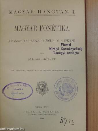 Magyar fonétika