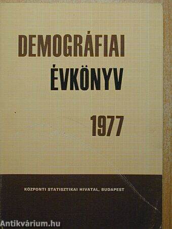 Demográfiai évkönyv 1977