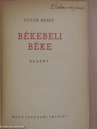 Békebeli béke