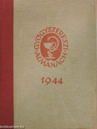 Gyógyszerészi almanach az 1944. évre