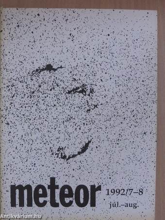 Meteor 1992. július-augusztus