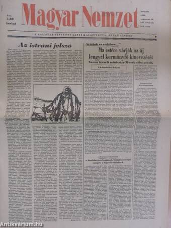 Magyar Nemzet 1989. augusztus 19.