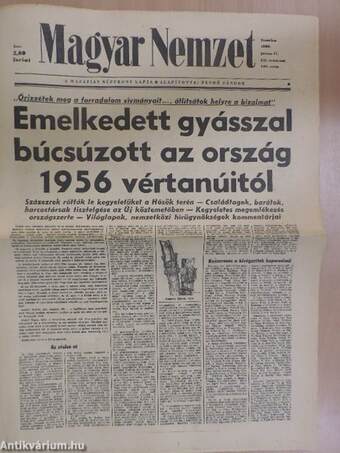 Magyar Nemzet 1989. június 17.