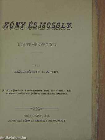 Köny és mosoly