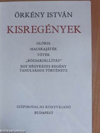 Kisregények