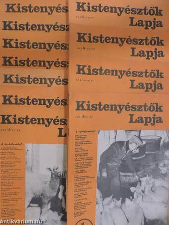 Kistenyésztők Lapja 1986. (nem teljes évfolyam)