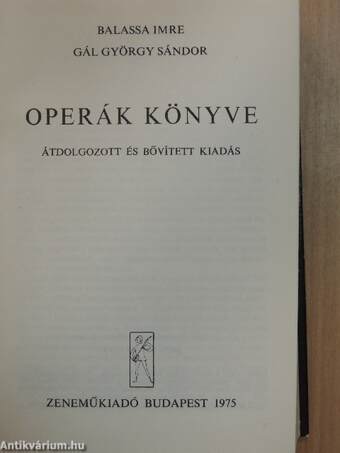 Operák könyve