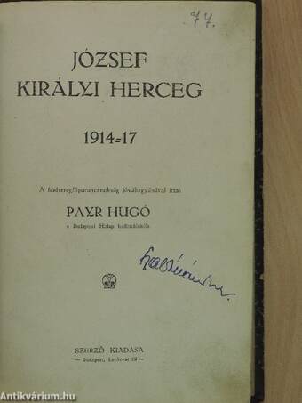 József királyi herceg