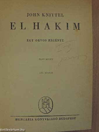 El hakim I-II.