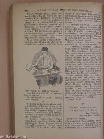 A Pesti Hirlap Nagy Naptára az 1926. közönséges évre