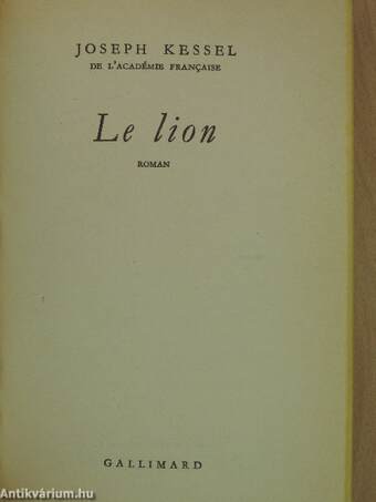 Le lion