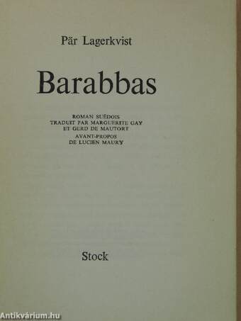 Barabbas