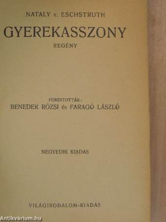 Gyerekasszony