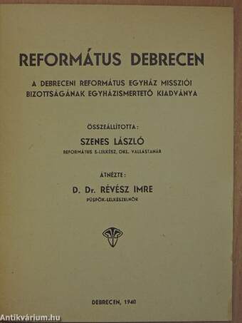 Református Debrecen