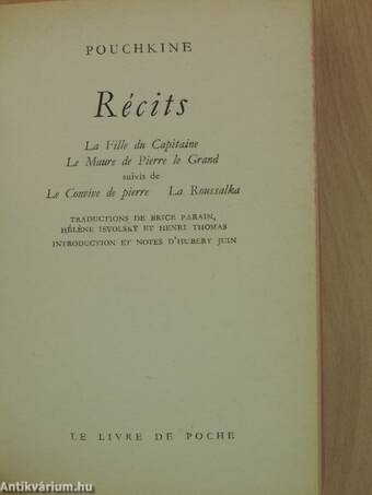 Récits