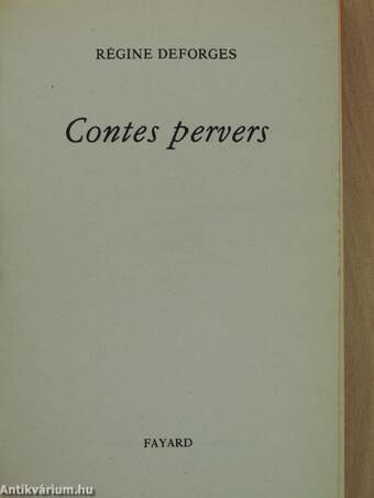 Contes pervers