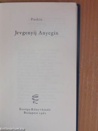 Jevgenyij Anyegin