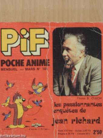 Pif Poche Mars 1974