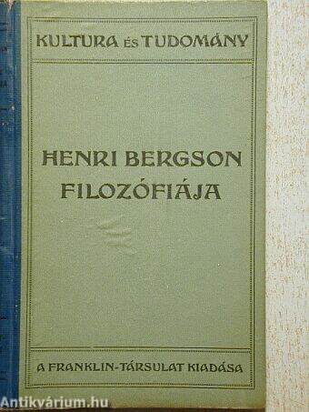 Henri Bergson filozófiája