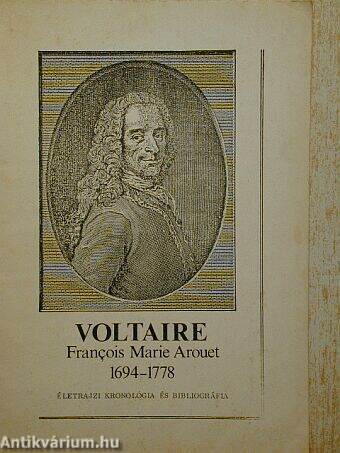 Voltaire Francois Marie Arouet 1694-1778